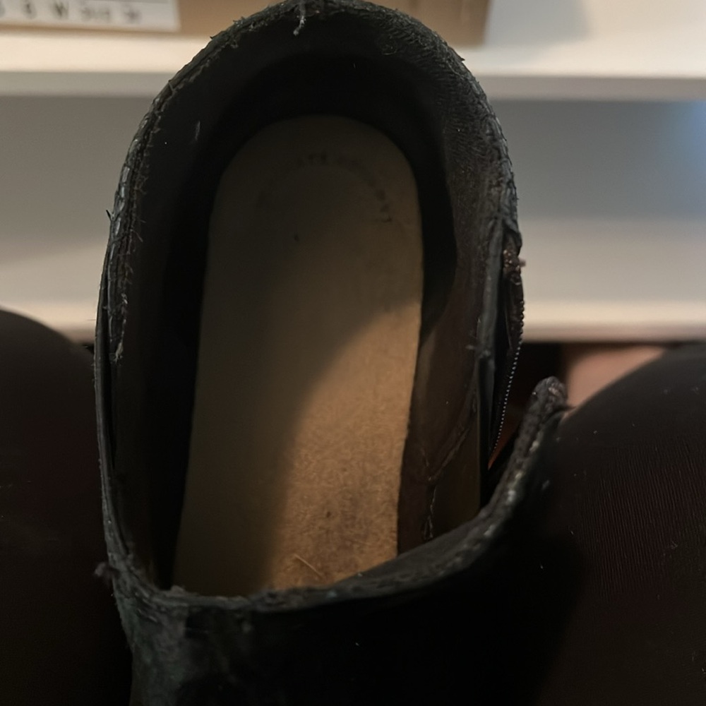 Clarks Mazy Harwich wedge ankle boots - 6W - Picture 4 of 11